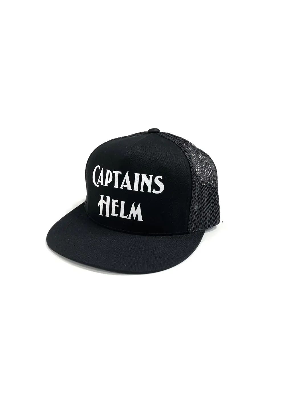 CAPTAINS HELM #TRADEMARK ALL MESH CAPTAINS HELM - CLASSIC LOGO MESH CAP (BLACK) / ロゴメッシュ
