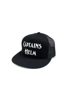 CLASSIC LOGO MESH CAP (BLACK) / ロゴメッシュキャップ
