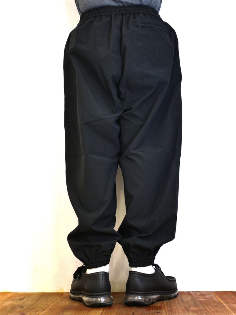 COOTIE PRODUCTIONS - T/C Weather Track Pants (BLACK 