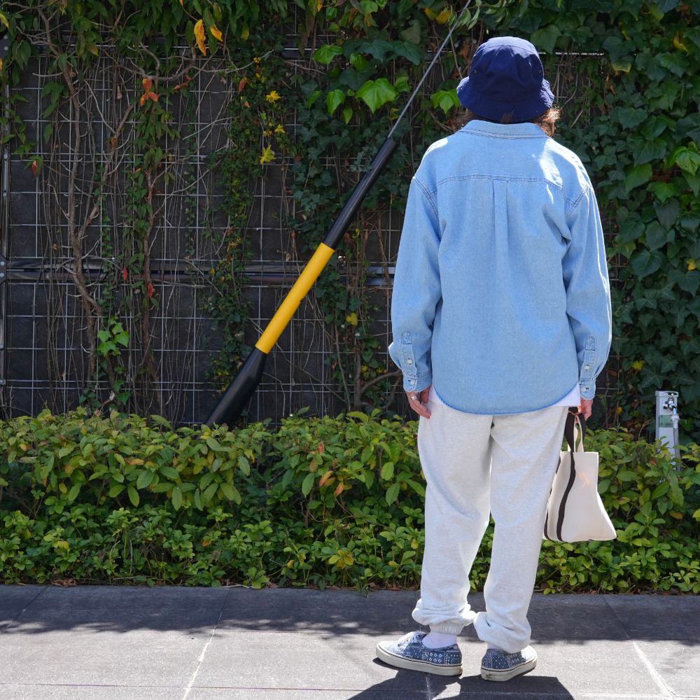 【ラスト1点】R9 DENIM SHIRT (INDIGO) / デニム シャツ
