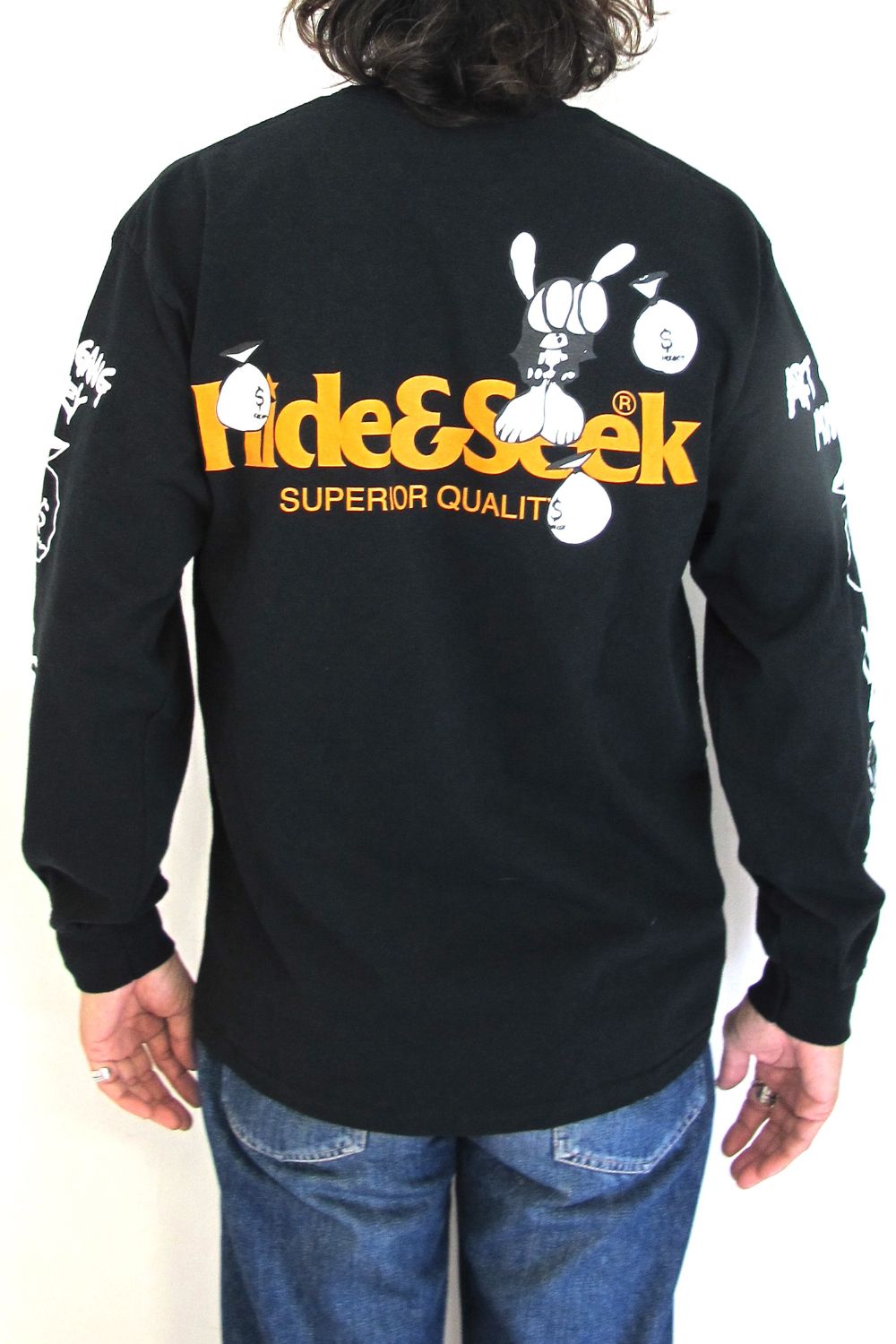 × SKOLOCT L/S Tee-1 (BLACK) / スコロクト コラボロンT