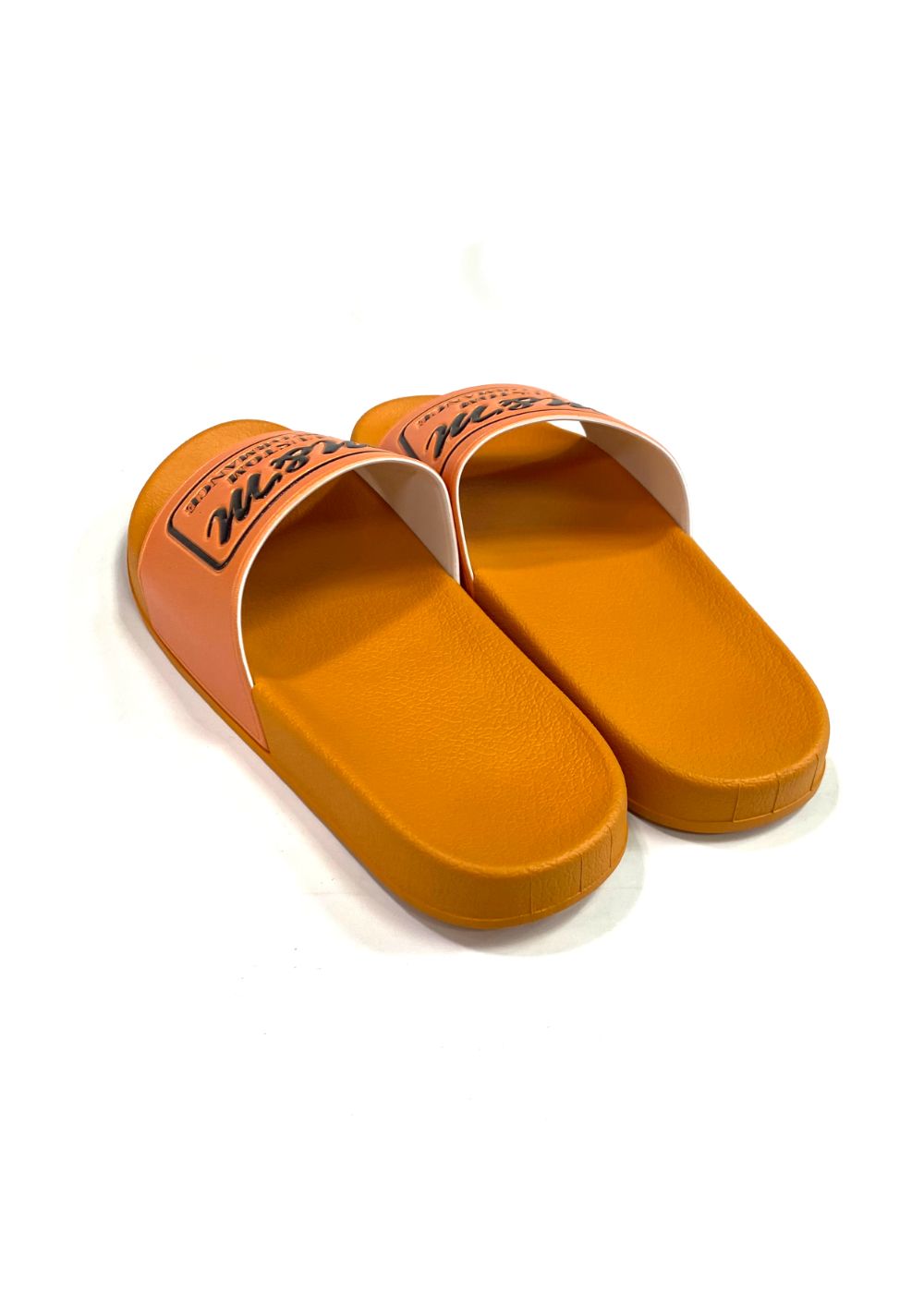 M&M CUSTOM PERFORMANCE - SANDALS (ORANGE) / エンボスロゴ