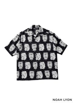 ×NOAH LYON S/S Open Collar SH (BLT) / ノア ライオン コラボ シャツ / セットアップ可能