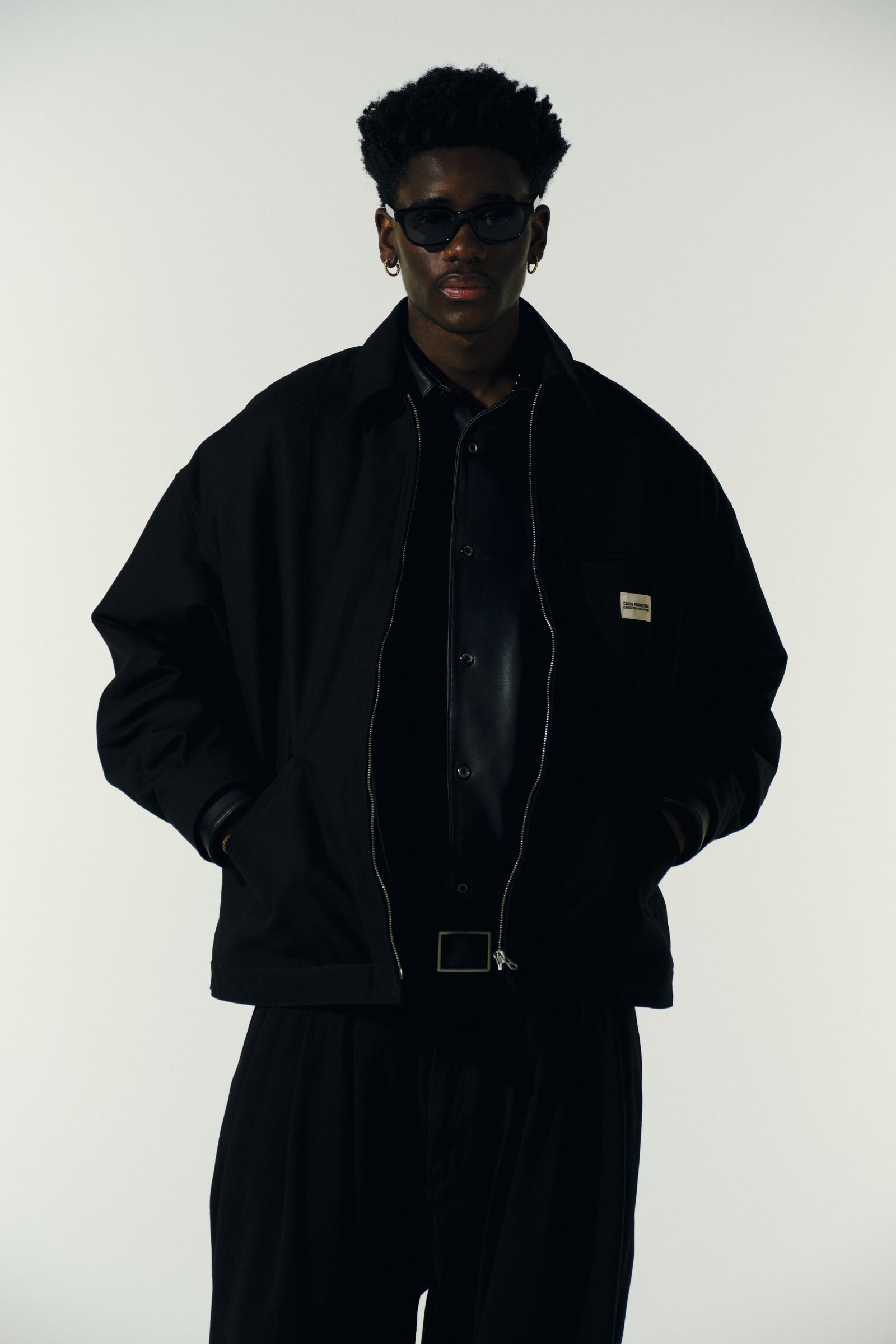 COOTIE PRODUCTIONS - Cotton OX Work Jacket (BLACK) / コットン 