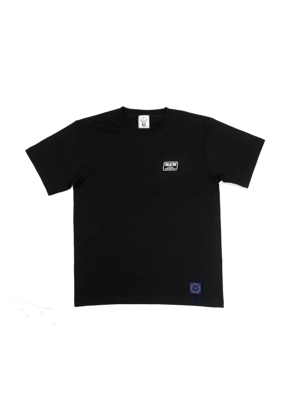 PRINT TEE (BLACK) / ロゴ プリント Tシャツ