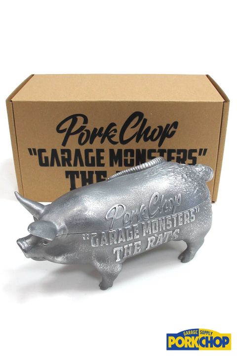 ×PORK CHOP GARAGE MONSTERS STORAGE (SILVER) / ポークチョップ コラボマルチケース