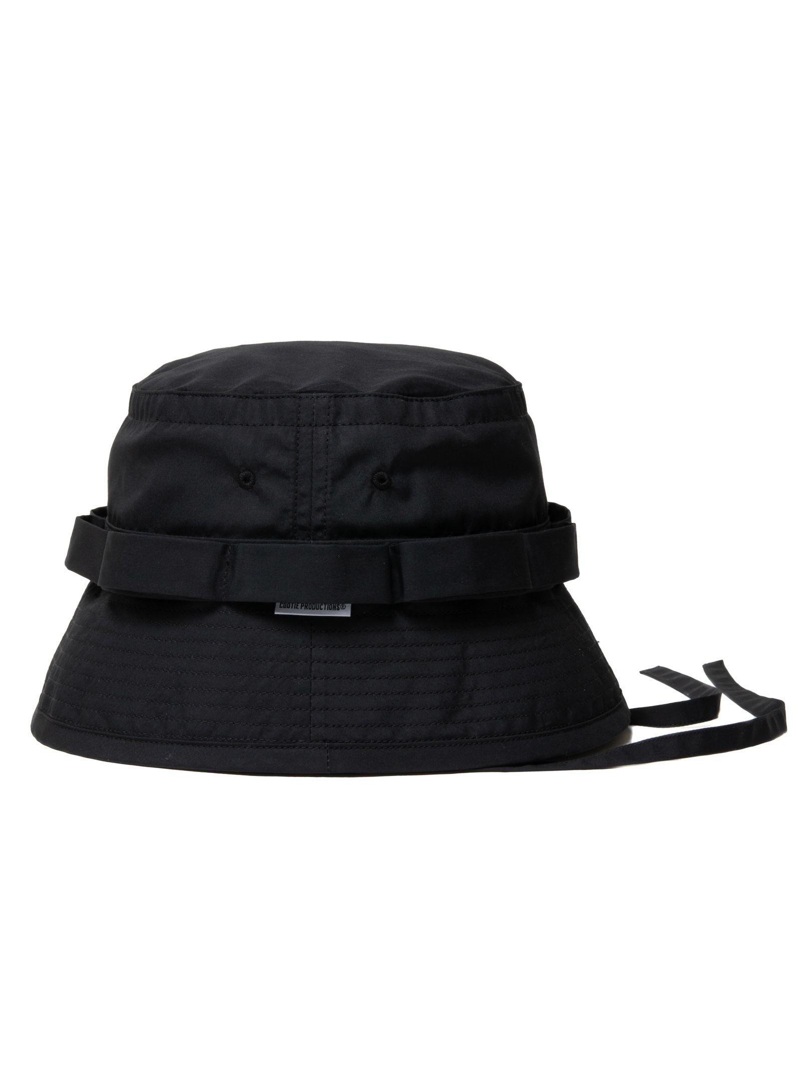 COOTIE PRODUCTIONS - 120/2 Supima Broad Boonie Hat (BLACK 