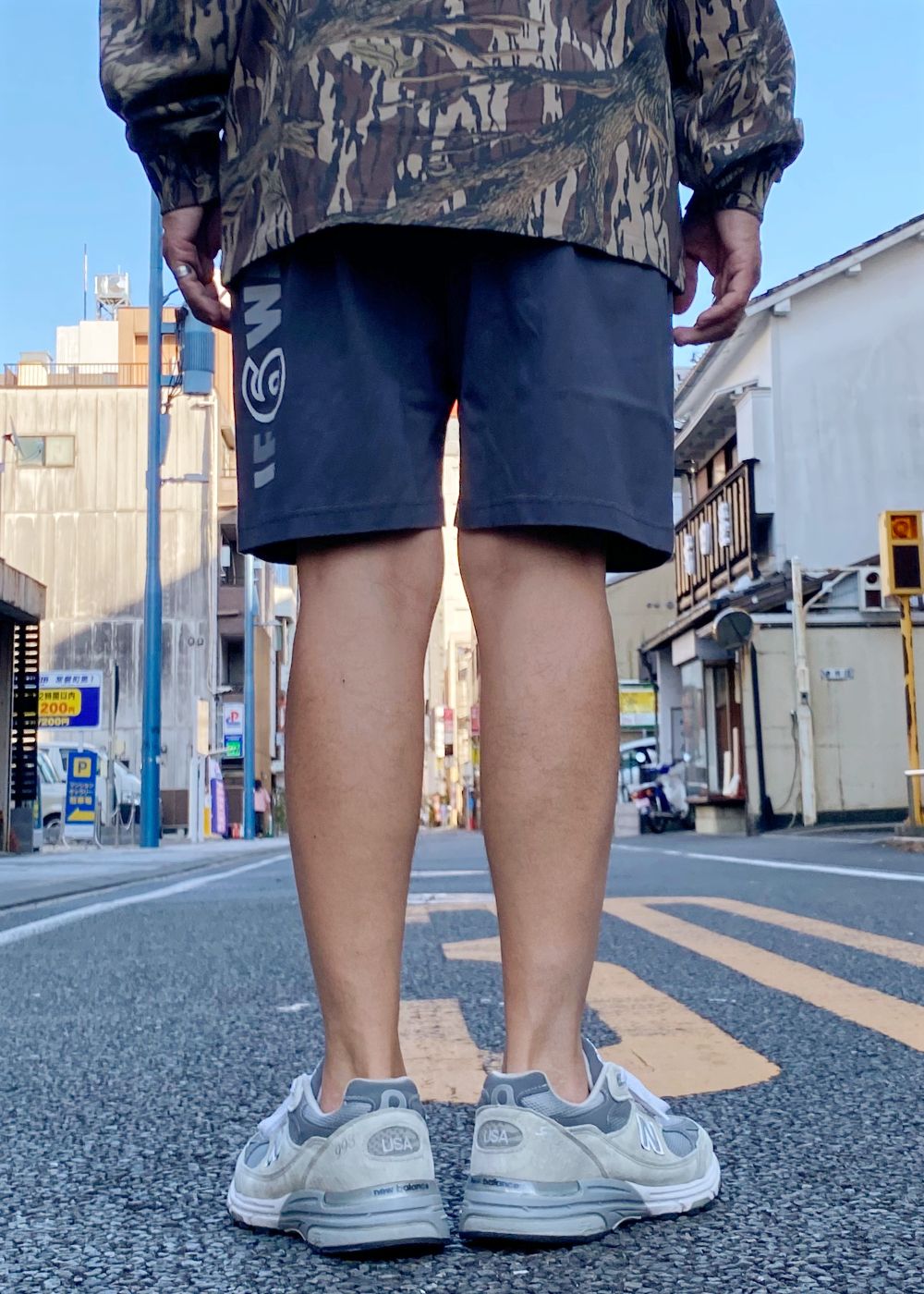 Original Jersey Short (CHARCOAL GRAY) / 西浦徹 コラボ イージー ショーツ