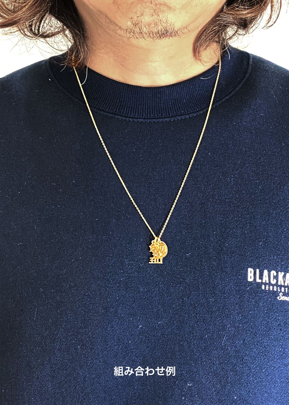 RATS - NECKLACE WAY OF LIFE 18K GOLD (GOLD) / ゴールド ネックレス 