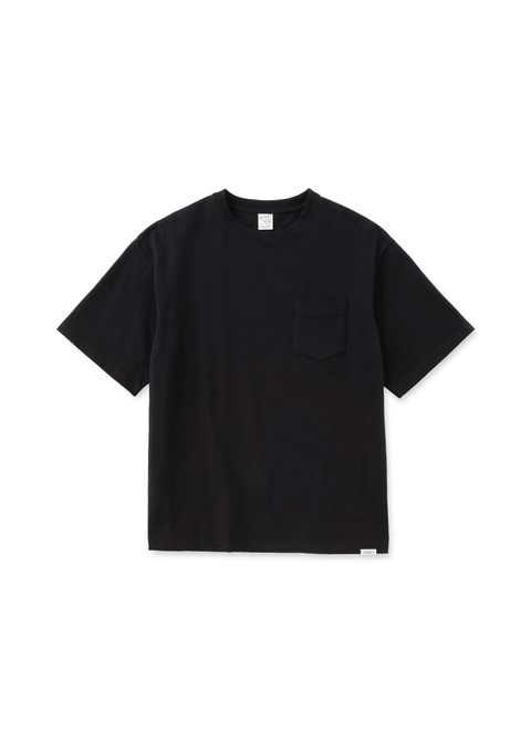 HEAVY OZ POCKET TEE (BLACK) / オリジナル ヘビーオンス ポケット Tシャツ