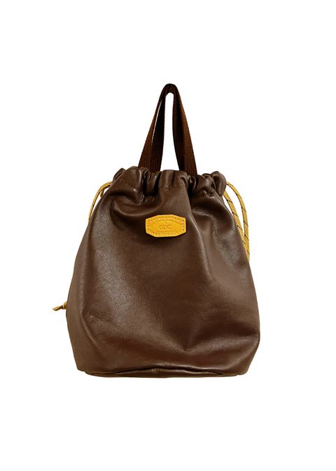 【Rocky Mountain×GDC】DAVEYS PET (BROWN) / ロッキーマウンテン コラボ 巾着バッグ
