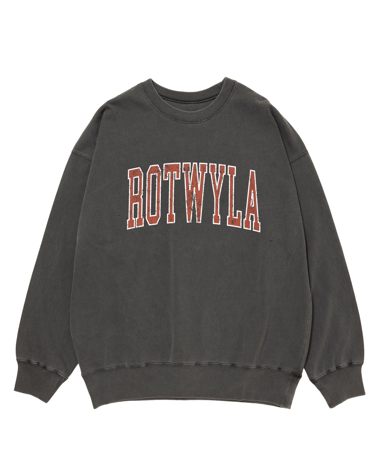 R9 ROT TRAINER (BLACK) /  オリジナル スウェット タイプ ロングスリーブ Tシャツ