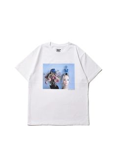 Araki Nobuyoshi×Stie-lo SANJU T-SH (WHITE) / ×荒木経惟×スティーロ コラボTシャツ
