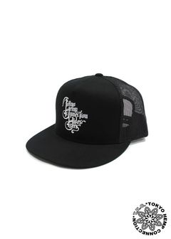 × TOKYO HEMP CONNECTION MESH CAP (BLACK) / THC コラボメッシュキャップ
