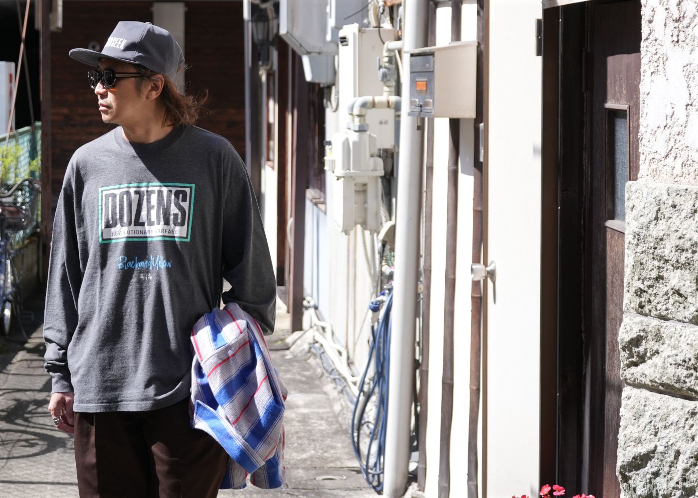 BEDWIN & RATS / SPRING CHECK SHIRT STYLE