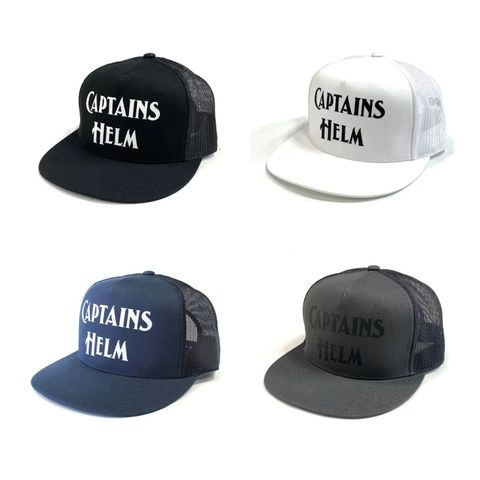 CAPTAINS HELM 新作販売告知 / 夏場の必須アイテム☆毎回大人気のロゴメッシュキャップ。