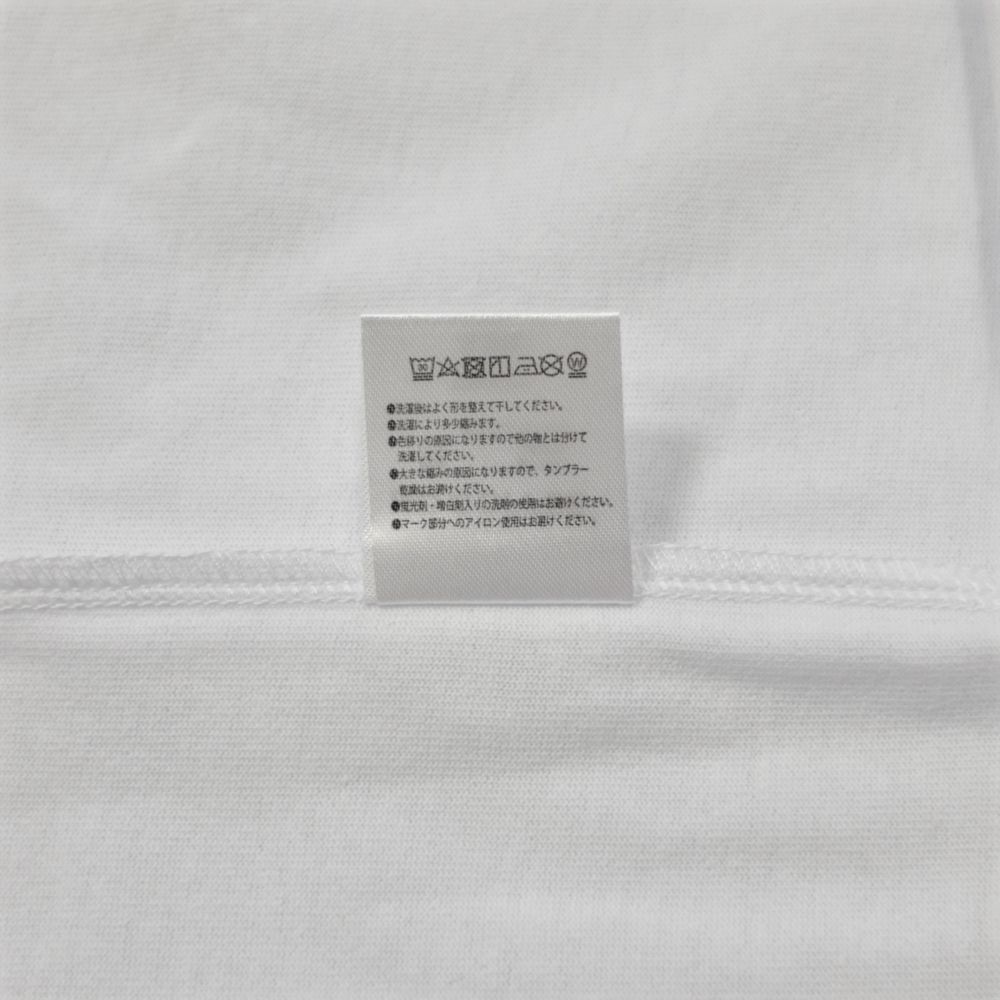 ビッグロゴプリントL/S TEE (WHITE)