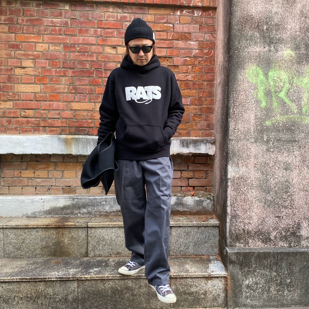 WORK PANTS (CHARCOAL) / チノパンツ
