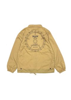 Coach Jacket (COYOTE) / プリント コーチジャケット