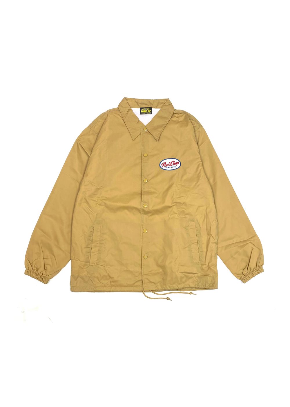 【ラスト1点】BOMB COACH JKT (KHAKI) / プリント コーチジャケット