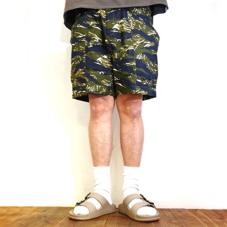 CAPTAINS HELM - RIP-STOP SEEKERS SHORTS (TIGER CAMO) / コットン 