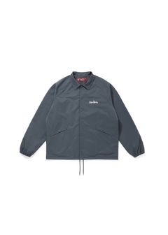 The H&S Team Jacket (CHARCOAL GRAY) / 西浦徹 コラボ コーチ ジャケット