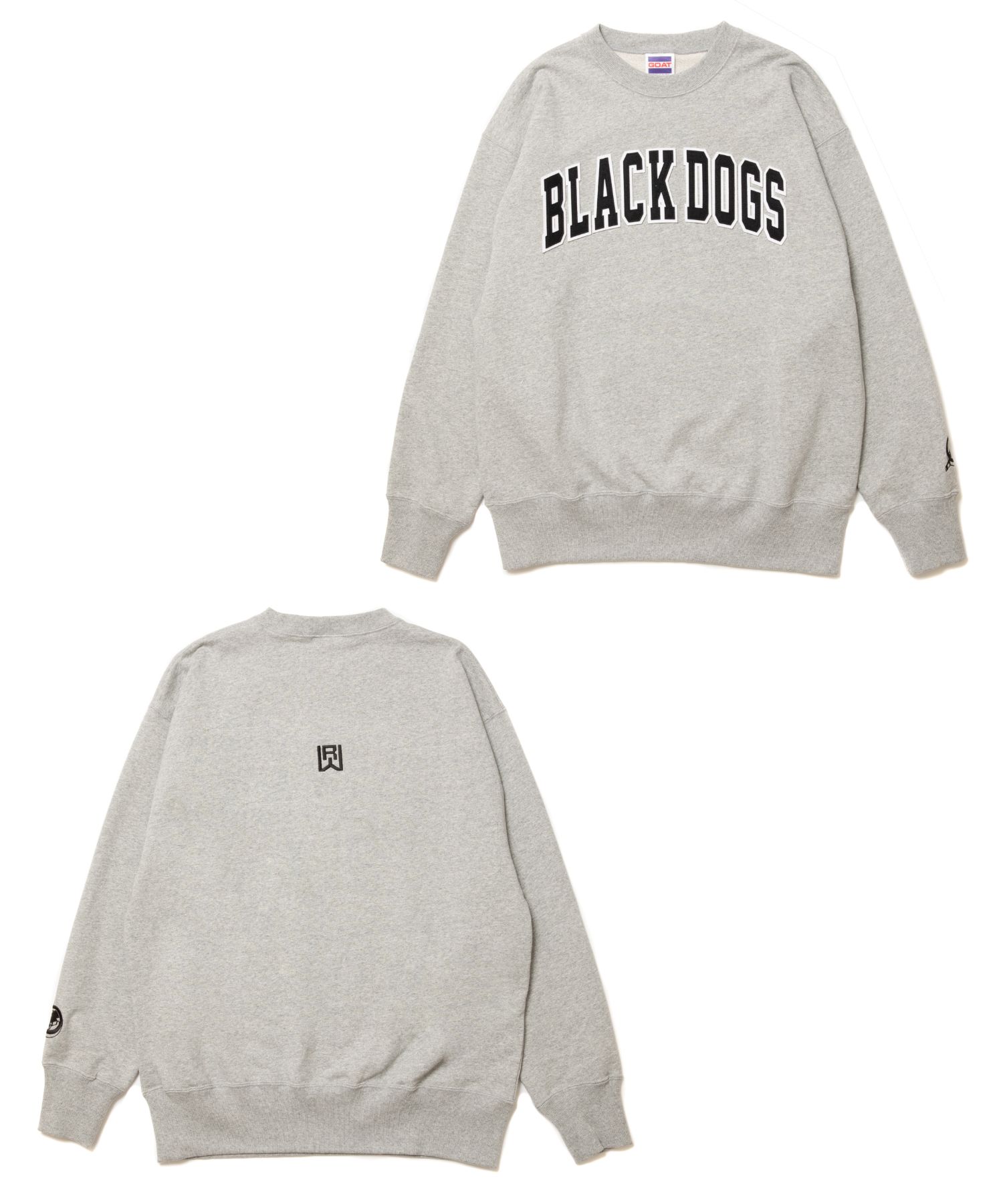 ROTTWEILER - PATCH B.D SWEATER (GRAY) / クルーネック スウェット