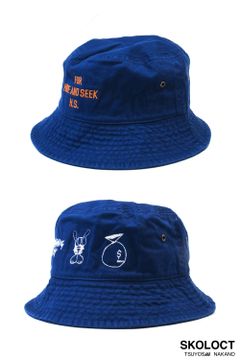 × SKOLOCT HAT (BLUE) / スコロクト コラボバケットハット