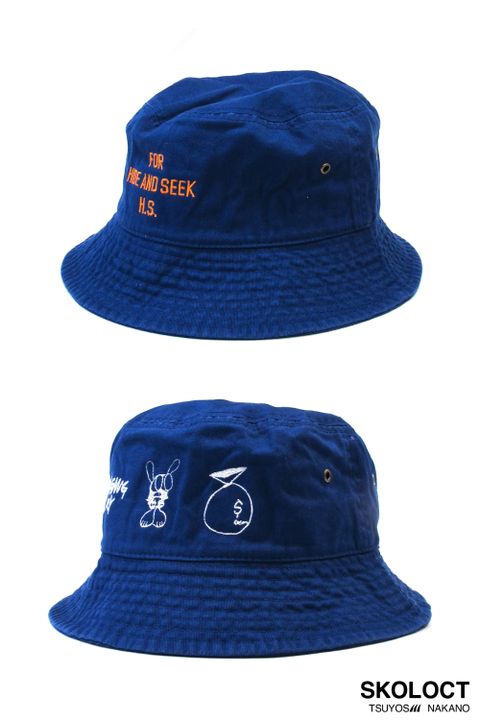× SKOLOCT HAT (BLUE) / スコロクト コラボバケットハット