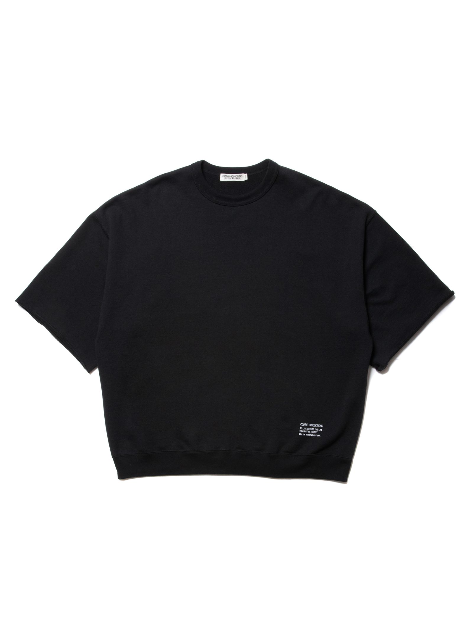 HEAVY THERMAL BORDER L/S TEE、PLAIN CUT-OFF CREWNECK