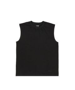 R9 BASIC NOSLEEVE TEE (BLACK) / オリジナル ノースリーブ Tシャツ