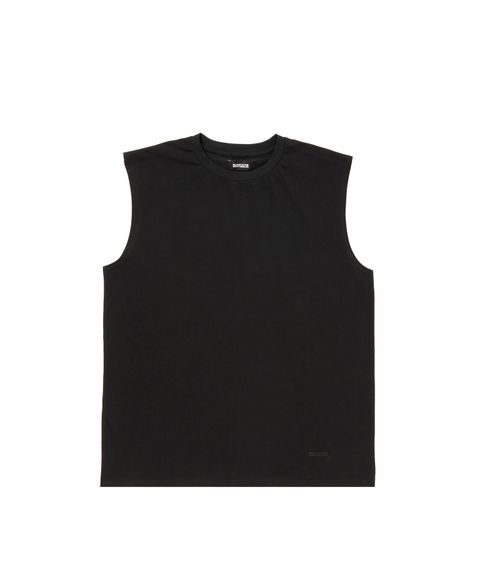 R9 BASIC NOSLEEVE TEE (BLACK) / オリジナル ノースリーブ Tシャツ