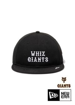 ×Yomiuri Giants×NEW ERA Retro Crown 9FIFTY (BLACK) / 読売ジャイアンツ & ニューエラ コラボベースボールキャップ