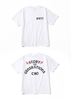 【ラスト1点】CREW TEE (WHITE) / ロゴ プリントTシャツ