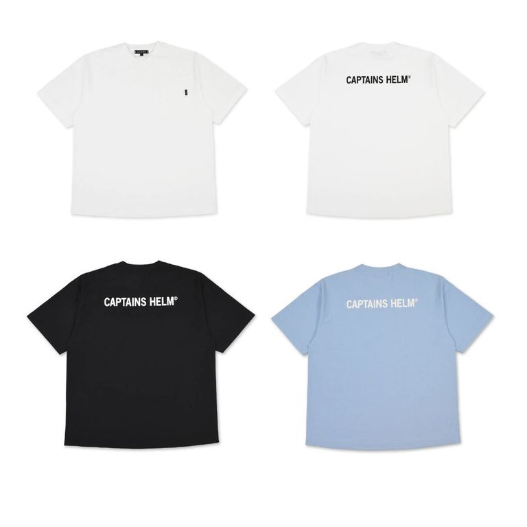 CAPTAINS HELM 新作販売告知 / 街着の他、ジムやランニングウェアとしてもお薦めのTシャツ。