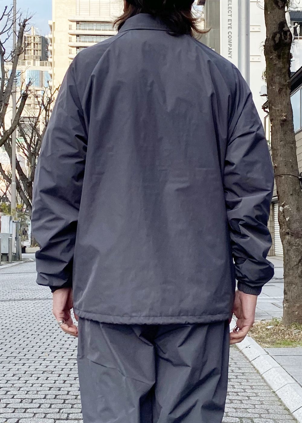 Coaches Jacket (CHARCOAL GRAY) / ナイロン コーチ ジャケット / セットアップ可能