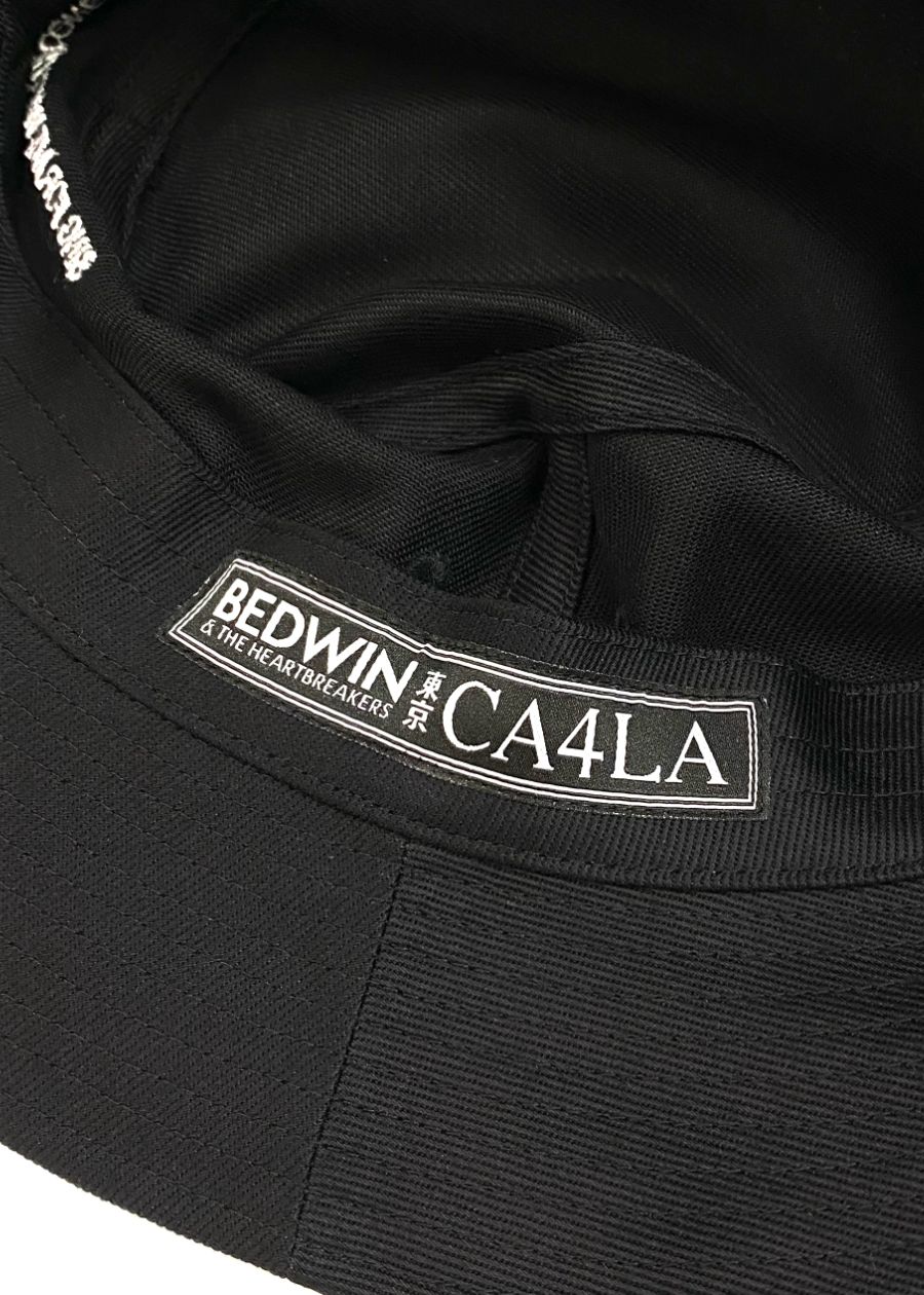 CA4LA Ex. BOONIE HAT "BOBBY" (BLACK) / カシラ コラボレーション バケットハット