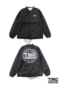 BOA WINDBREAKER (BLACK) / ×TAMAGAWA DINER コラボ ボアインナー コーチジャケット