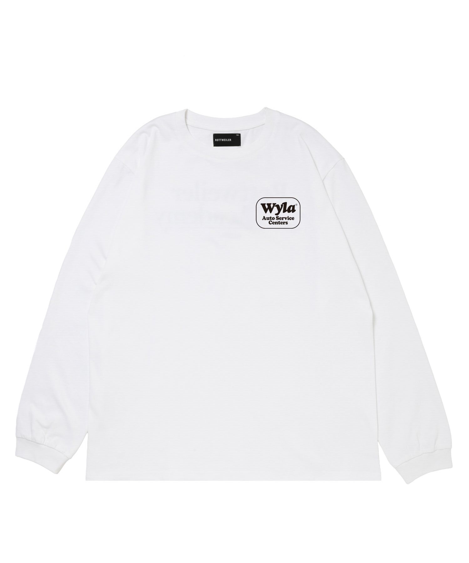 WYLA LS TEE (WHITE) / プリント Tシャツ