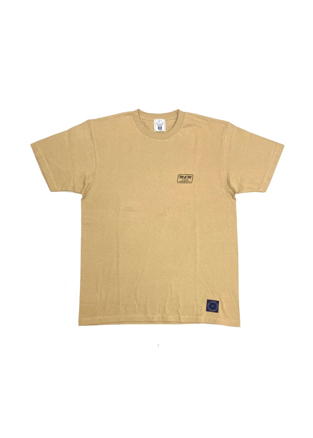 PRINT TEE (SAFARI) / ロゴ プリント Tシャツ