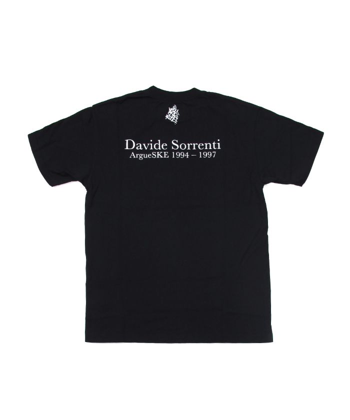 Davide Sorrenti×Stie-lo Jaime Flashing Bum T-SH (BLACK) / ×ダヴィデ・ソレンティ×スティーロ コラボフォトT