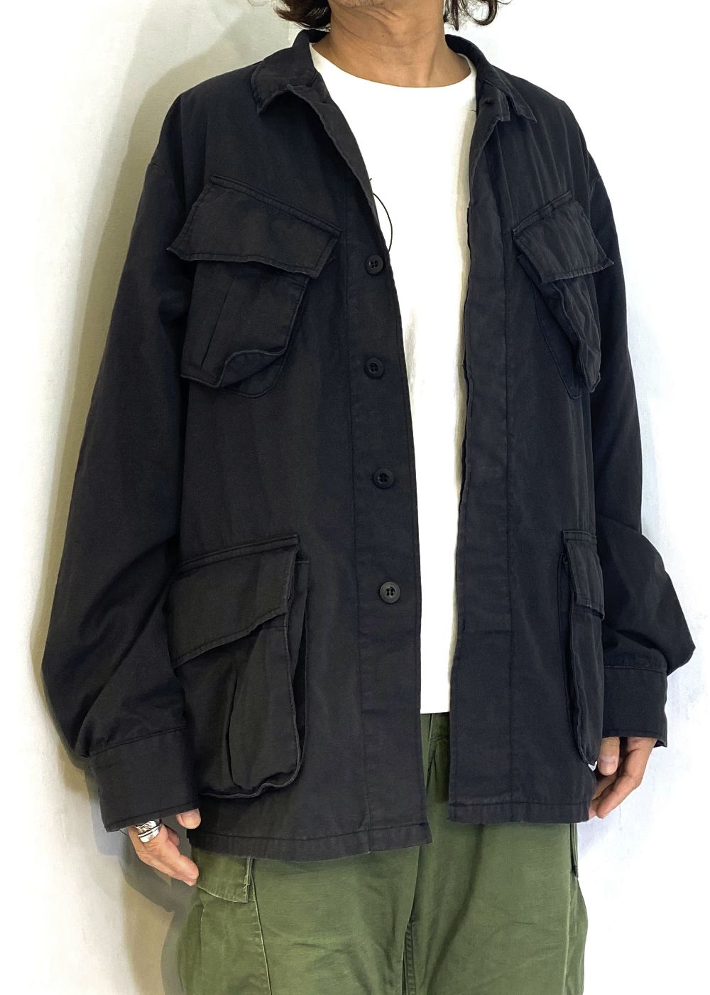 M&M CUSTOM PERFORMANCE - 【ラスト1点】×MASSES BDU JKT (BLACK 