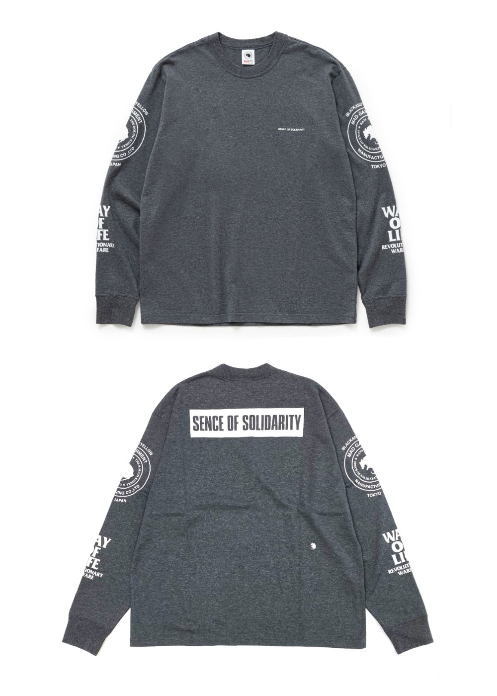 ひ*ち様 最終値下げ！ＲＡＴＳ ロンT RATS - TWO WHEEL L/S TEE - BLACK / ロングスリーブ Tシャツ