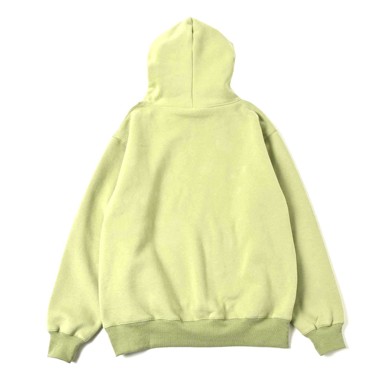 ヘビーオンスビックシルエットパーカー (PISTACHIO)