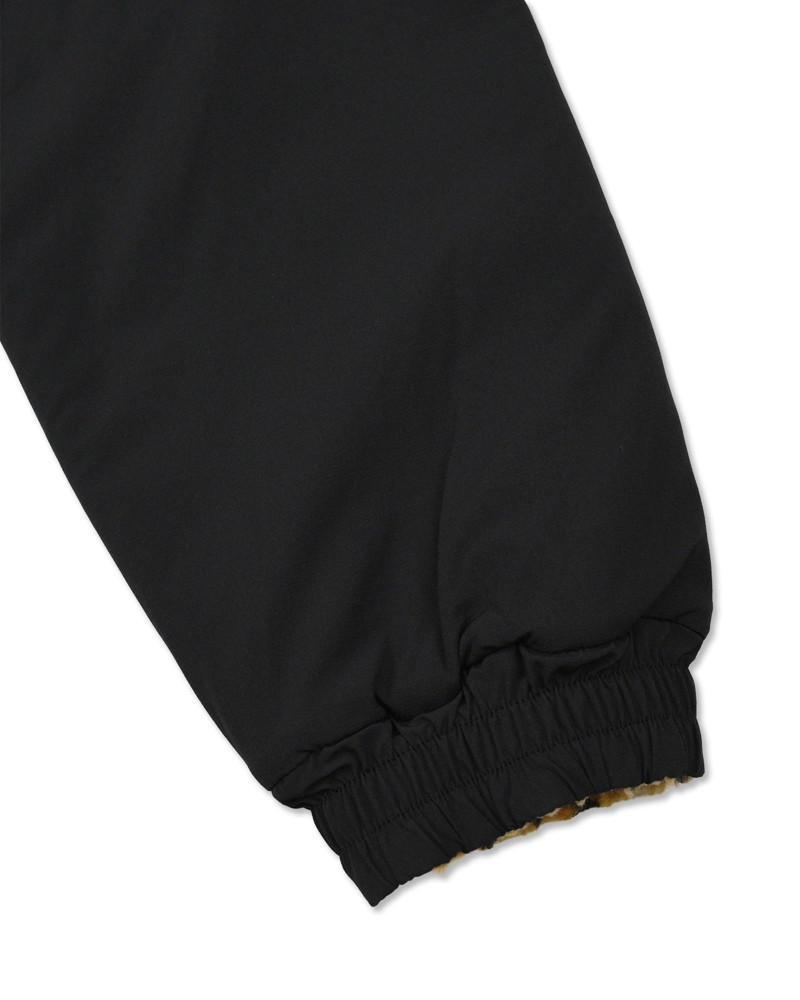 REVERSIBLE FLEECE JACKET (BLACK×LEOPARD) / リバーシブル フリース ジャケット