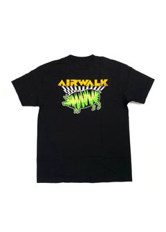 AIR PORK TEE (BLACK) / ×AIRWALK コラボ Tシャツ