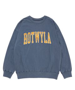 R9 ROT TRAINER (NAVY) /  オリジナル スウェット タイプ ロングスリーブ Tシャツ