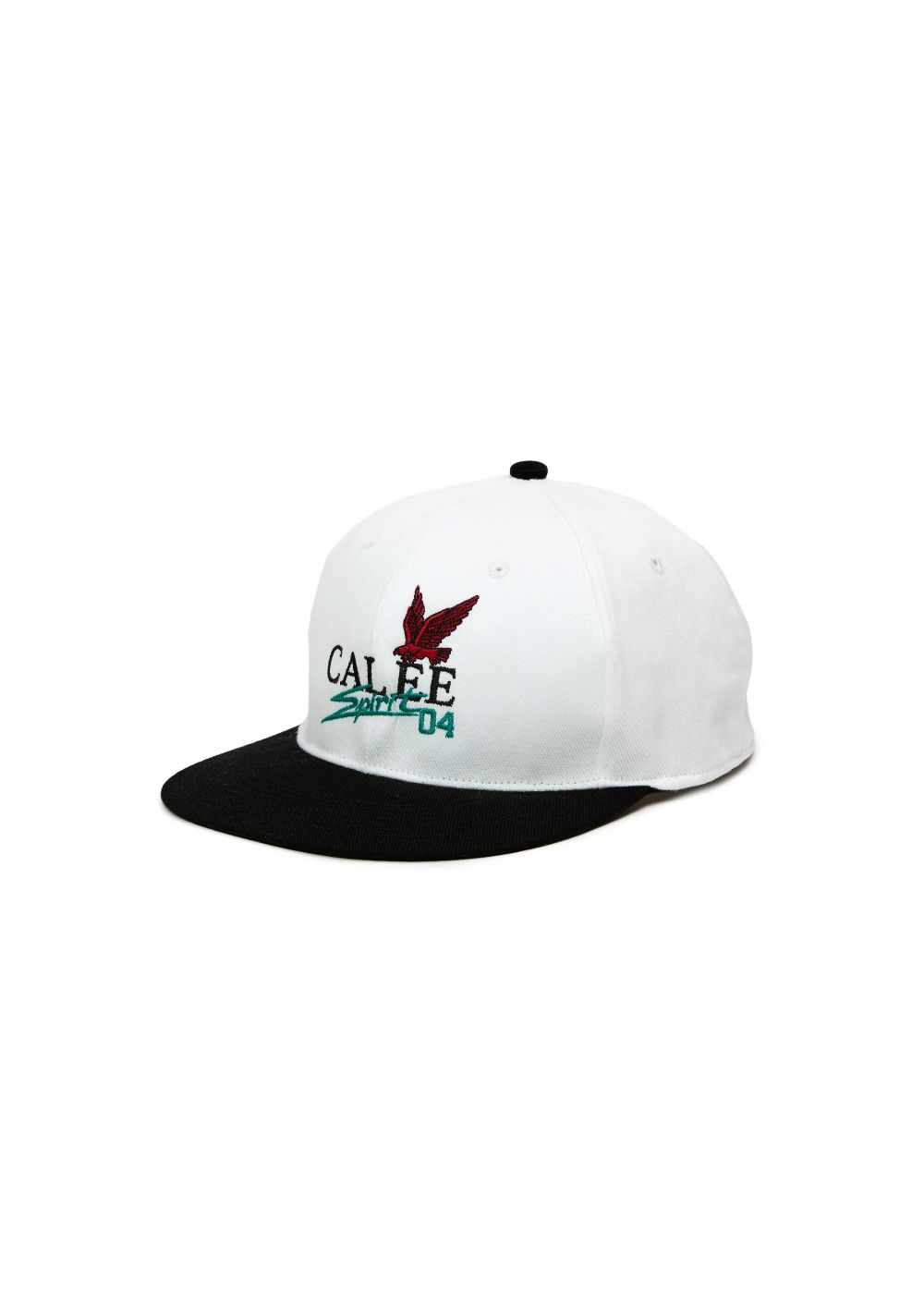 CALEE FS LOGO TWILL CAP (WHITE) / オリジナル ロゴ刺繍 キャップ