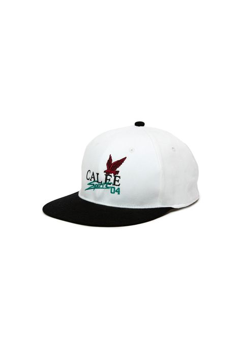 CALEE 新作販売告知 / フロントに刺繍が入った通年使用可能なツイルキャップ