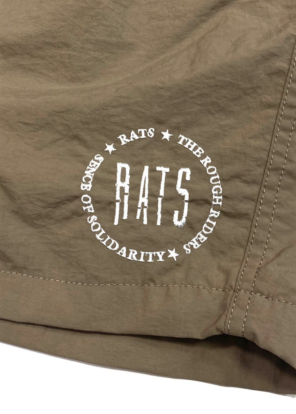 HYBRID SHORTS (BROWN) / ナイロン イージーショーツ